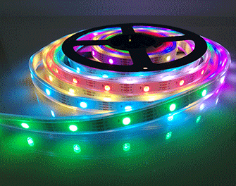 WS2813B 5V 30燈 led全彩燈條斷點續傳LED幻彩燈帶